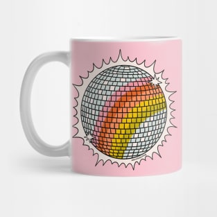 Rainbow Disco Ball Mug